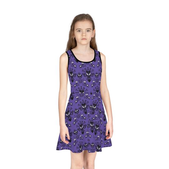 Haunted House Girls' Sleeveless Sundress