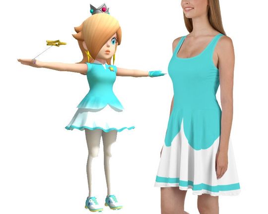 Discover Princess Rosalina Adult Skater Dress