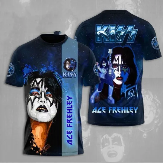 Discover R.I.P Ace Frehley Rock N Roll 3D T Shirt For Men