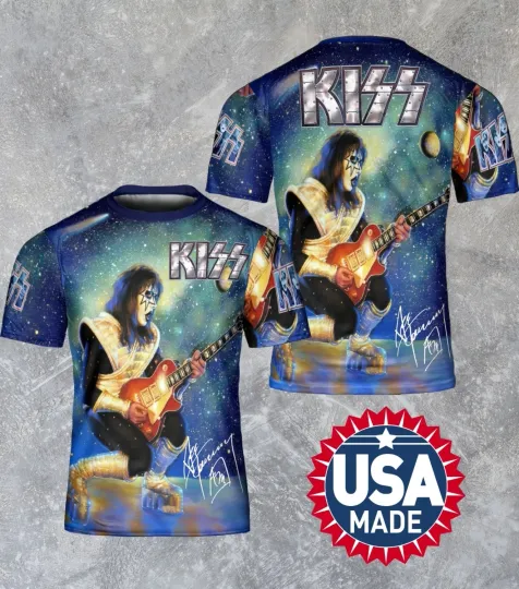 Discover Ace Frehley Gift For Fan 3D T-shirt Size