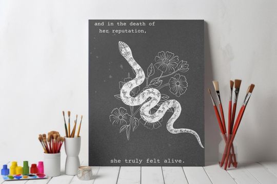 Taylorr Swifts Reputation Printable Poster