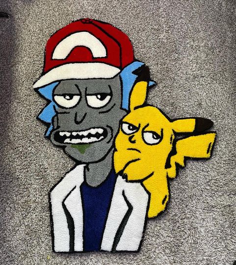 Discover Rick & Pika Rug