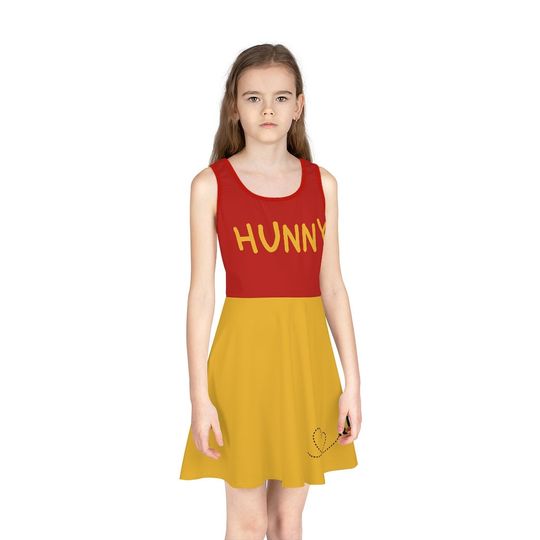 Discover Hunny Bear Girls' Sleeveless Sundress (AOP)