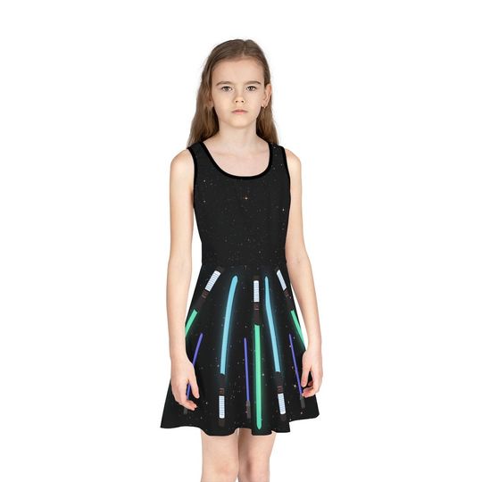 Discover Star Fighter Girls' Sleeveless Sundress