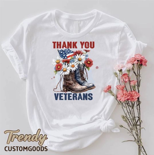 Veterans Day Shirt,Thank You Veterans,Military Shirt, Proud Veteran Shirt