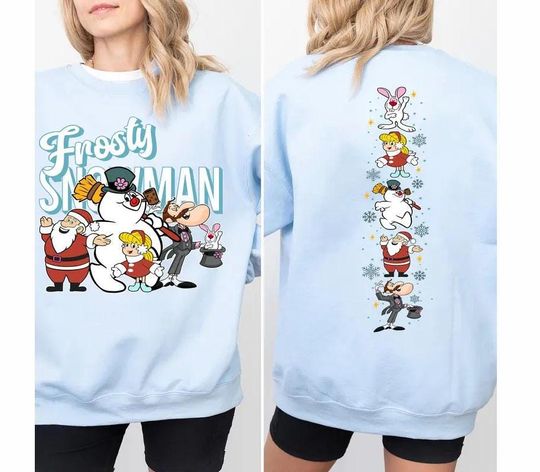 Vintage Frosty The Snowman Sweatshirt, Retro Christmas Sweatshirt, Cute Christmas Shirt, Frosty Christmas Tee, Snowman Sweater