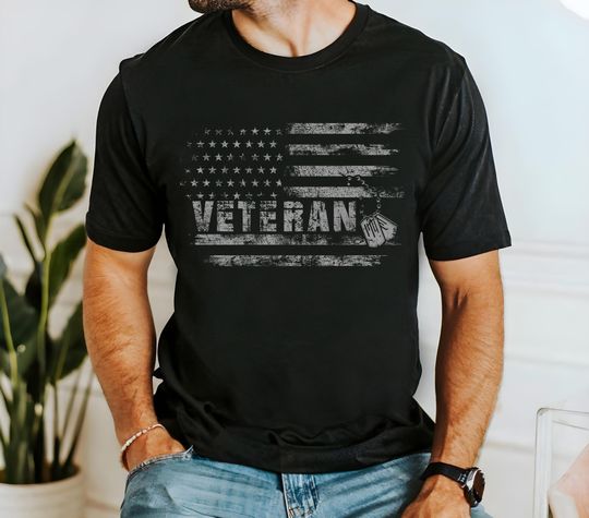 Discover American Flag Veteran Shirt, Veterans Day Shirt, Veterans Day Gift, Thank You Veteran Shirt, Army Husband Gift, Gift For Veterans