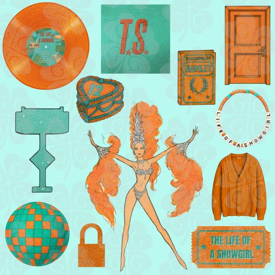 Discover Taylorr Swifts 'The Life of a Showgirl' Digital Print Set (Digital Download)