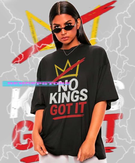 Discover No Kings in America Shirt, Anti Trump Tshirt, Political Tees, Anti Maga Shirts, Crown No Kings Shirt, Protest Shirts, Nope Kings Shirt