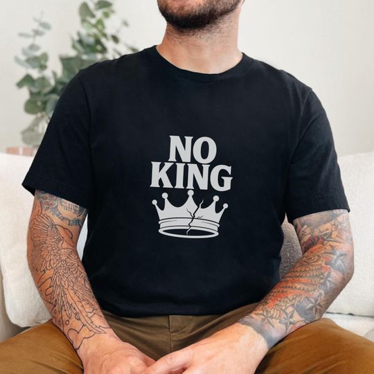 No King Shirt, Snarky No Kings In America Hoodie, No Kings No Fascists No Tyrants No Nazis Anti Trump , Protest Sweatshirt, Liberal Tshirt