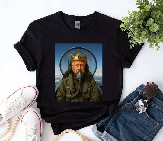 Discover King Trump AI T-Shirt, Trump 2025 Shirt
