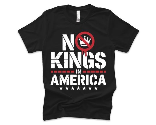 Discover No Kings in America Shirt, Anti Trump Shirt, Political Shirts, Anti Maga Shirts, Crown No Kings Shirt, Protest Shirts, Nope Kings Shirt