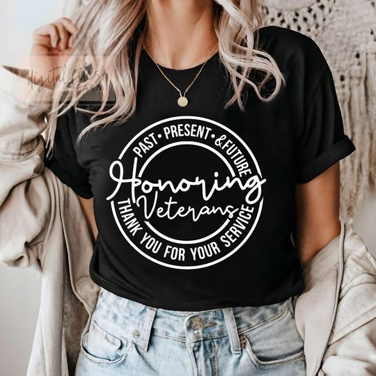 Discover Patriotic Veterans Day Shirt | Honor and Thank You Hero Memorial Day Tee