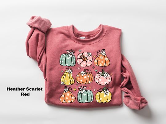 Discover Pumpkin Sweatshirt, Pumpkin Season Sweatshirt, Thanksgiving Sweatshirt, Womens fall Shirt, Fall Apparel, Autumn Hoodie, Thanksgiving Gifts