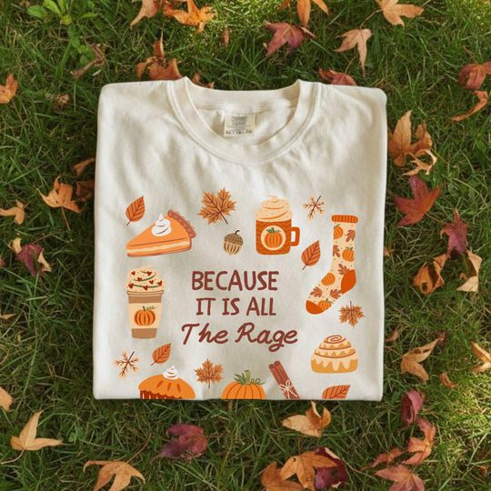 Discover Taylor's Fall Favorites Shirt - Pumpkin Spice Swift Shirt - All the Rage Fall Tee - Pumpkin Flavored Things Merch - Unisex Plus Size