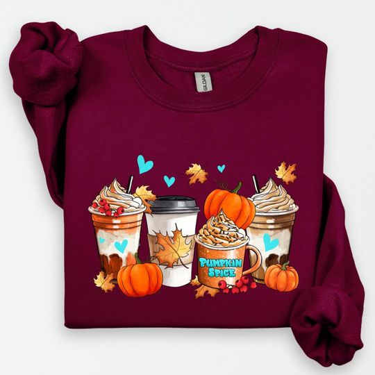 Fall Coffee Sweatshirt, Thanksgiving Sweatshirt, Gobble Sweatshirt
