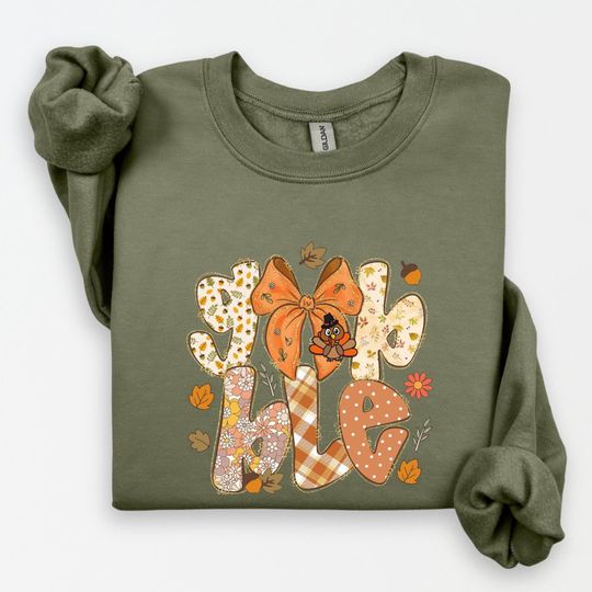 Discover Gobble Gobble Til You Wobble Sweatshirt, Thanksgiving Sweatshirt
