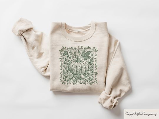 Discover Boho Floral Pumpkin Sweatshirt: Comfort Fall Crewneck Tee