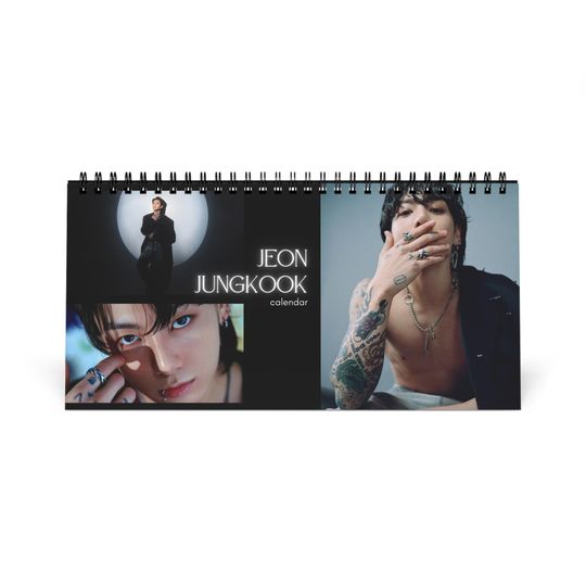 JUNGKOOK BTS Desk Calendar 2026; Bts Calendar; Jungkook Calendar; Bts Gift; Kpop Bts Gift