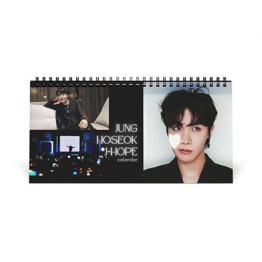 J-HOPE BTS Desk Calendar 2026; Bts Calendar; J-Hope Calendar; Bts Gift; Kpop Bts Gift; Army