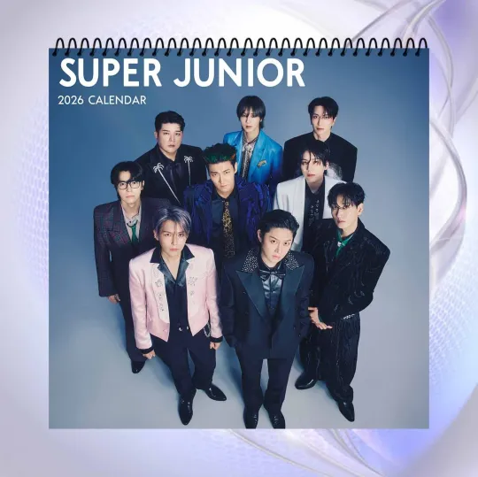 Discover Super Junior 2026 Calendar, Kpop Idol Group Wall Calendar, Gift for Fans