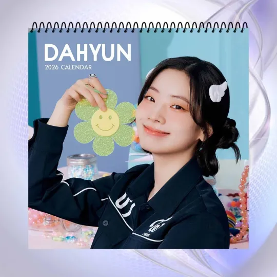 Discover Dahyun 2026 Calendar, Twice Kpop Idol Desk Calendar, Gift for Fans