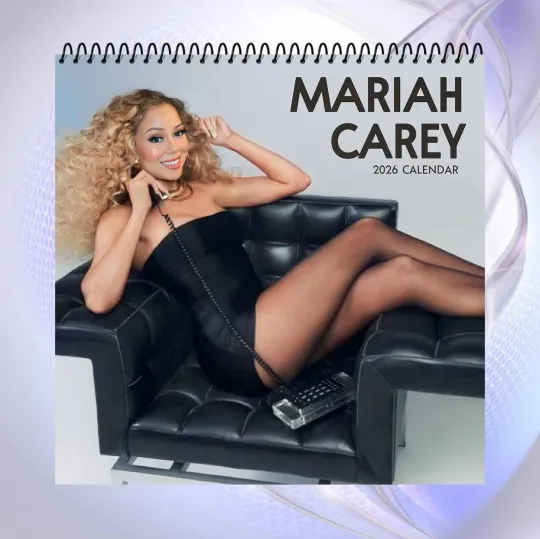 Discover Mariah Carey 2026 Calendar, Pop Diva Wall Calendar, Glamour Photo Poster