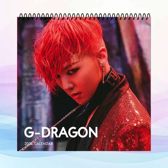 Discover G-Dragon 2026 Calendar, Kpop Idol Wall Calendar, BigBang Art Poster, Fan Gift