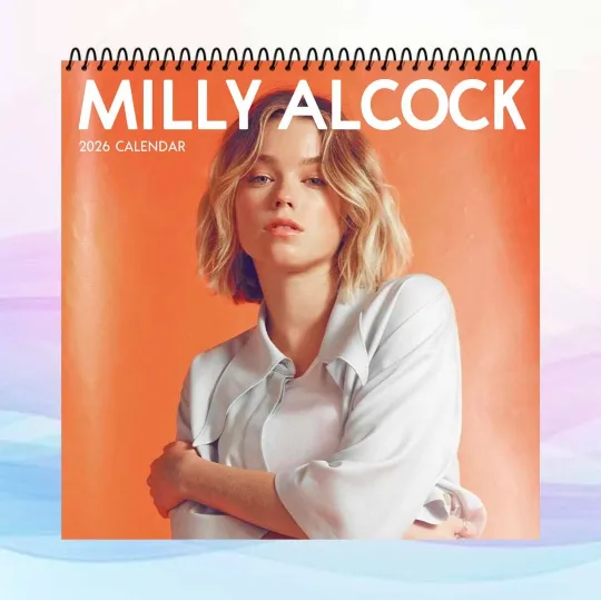 Discover Milly Alcock 2026 Calendar, Actress Wall Calendar, Fantasy Star Art Poster