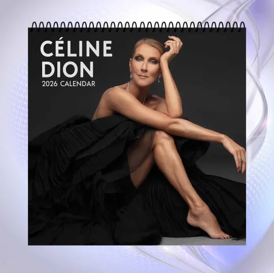 Discover Celine Dion 2026 Calendar, Music Legend Wall Calendar, Elegant Art Poster