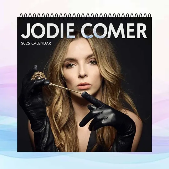 Discover Jodie Comer 2026 Calendar, Actress Wall Calendar, TV Star Art Poster, Fan Gift