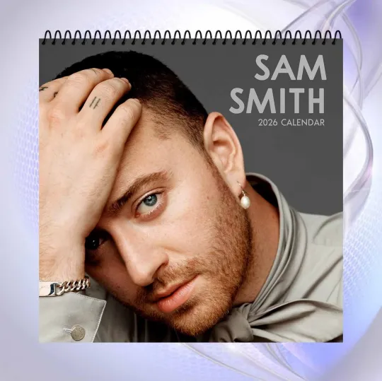 Discover Sam Smith 2026 Calendar, Soul Pop Wall Calendar, Music Star Art Poster, Fan Gift