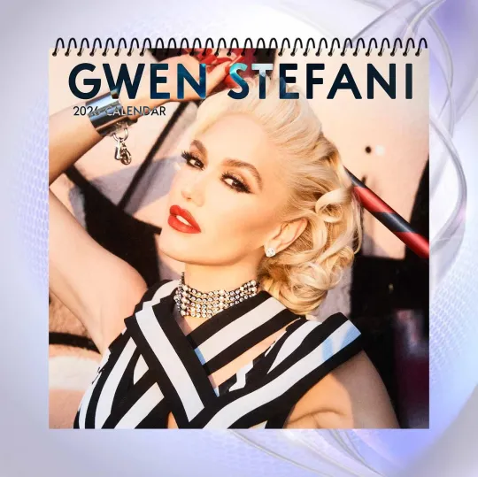 Discover Gwen Stefani 2026 Calendar, Pop Star Wall Calendar, Music Icon Art Poster