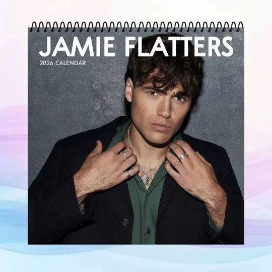 Discover Jamie Flatters 2026 Calendar, Actor Wall Calendar, Movie Star Art Poster
