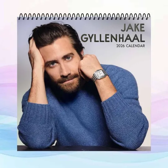 Jake Gyllenhaal 2026 Calendar, Hollywood Actor Wall Calendar, Movie Star Art