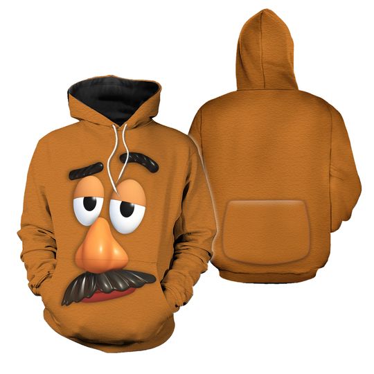 Mr Potato Toy Story Cosplay Hoodie, Toy Story Costume Hoodie, Mr Potato Head Legging Pants, Disneyworld Trip 3D Trendy Hoodie