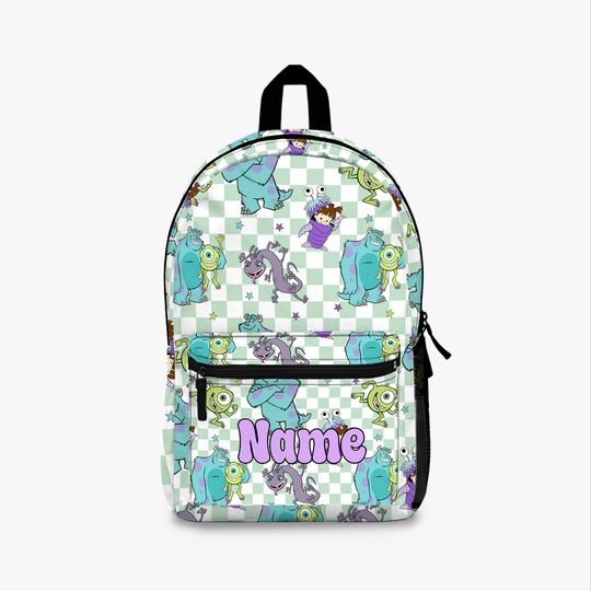 Monsters Boo Mike Sully  Personalized Back To School Backpack