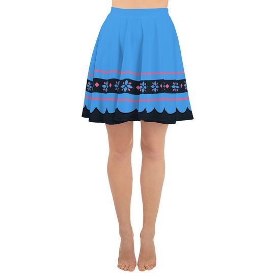 Baby Elsa Skater Skirt, Women's Skater Skirt