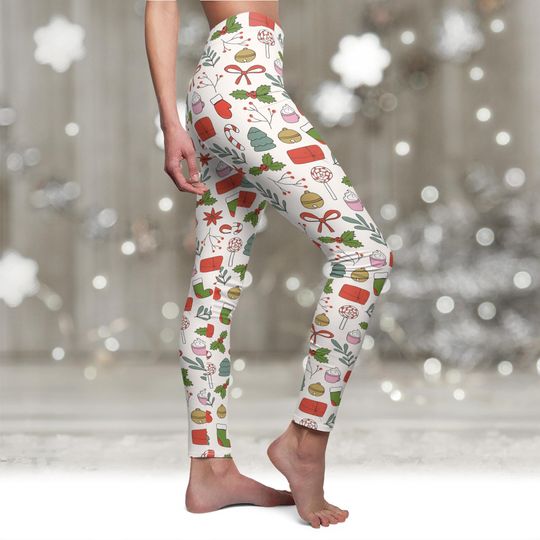 Discover Christmas Pattern Leggings