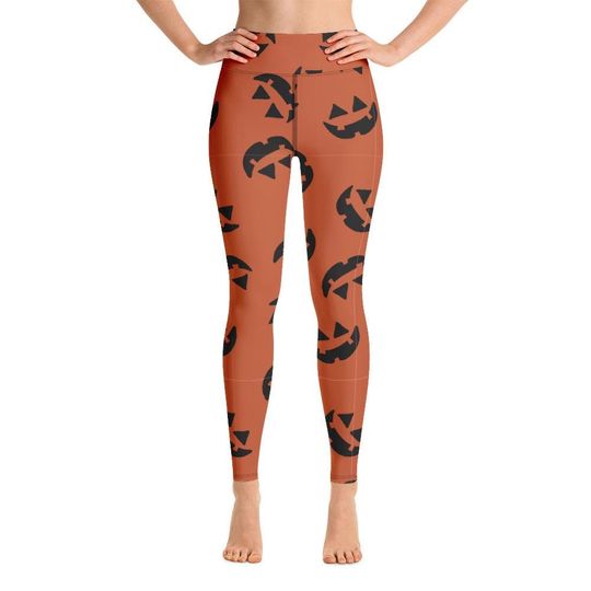 Discover Jack O'Lantern Yoga Leggings, Gift For Women