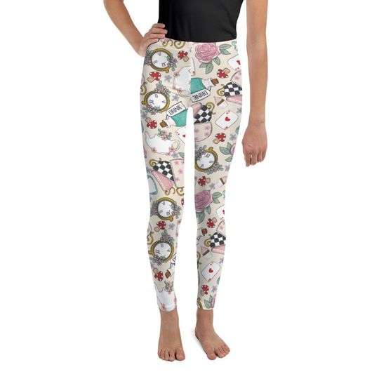 Discover Alice with Rabbit Leggings, Gift For Women