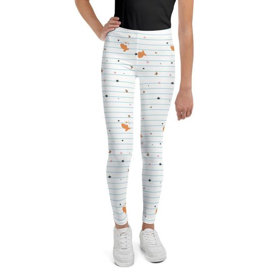 Back to School Goldfish Youth Leggings, Gift For Women