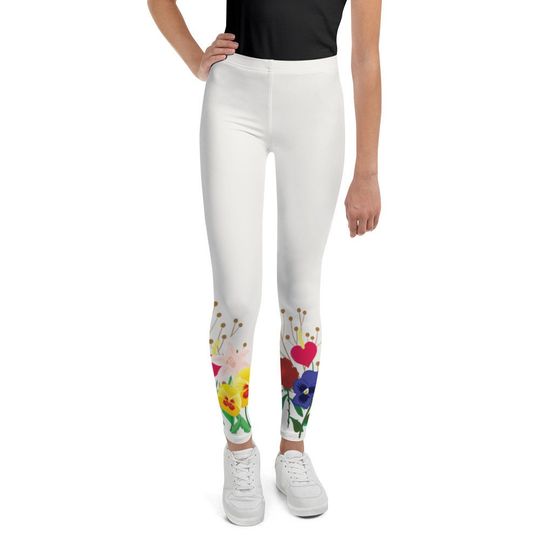 Discover Wonderland Garden Youth Leggings, Gift For Women