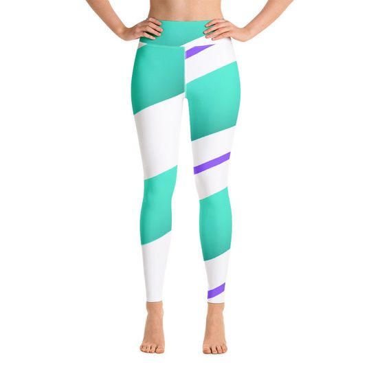 Discover The Glitch Yoga Leggings