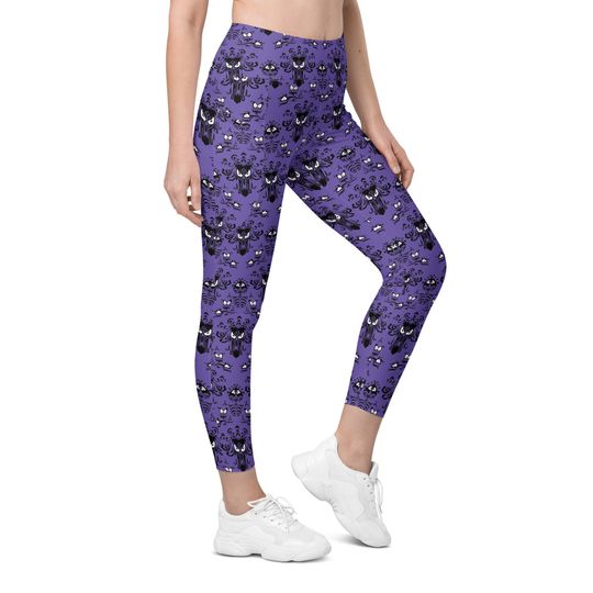 Discover Haunted House Leggings, Gift For Women