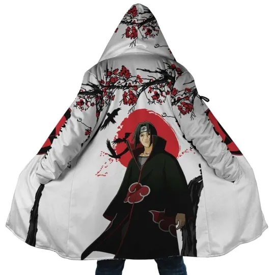 Itachi Uchiha Shippuden Dream Cloak Coat