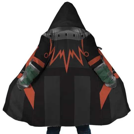 Katsuki Bakugo Hoodie Cloak – Hero Anime Dream Cloak Coat