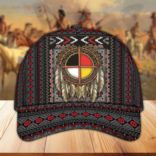 Native Pride Baseball Caps Hats Cap for Men Women Tribe Tribal Hats Native American Gift Indian Gift Indigenous Caps Geometric Cap