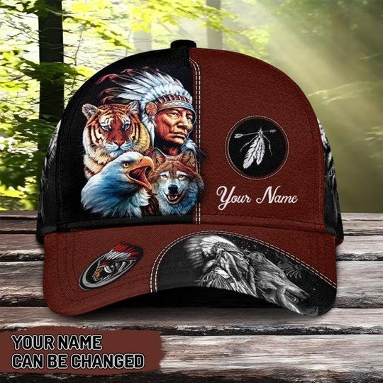 Personalized Native American Hats, Tribal Hat Women, Nature Indigenous Hat, Indian Hat Men, Cherokee Indian Hat, Native American Gift