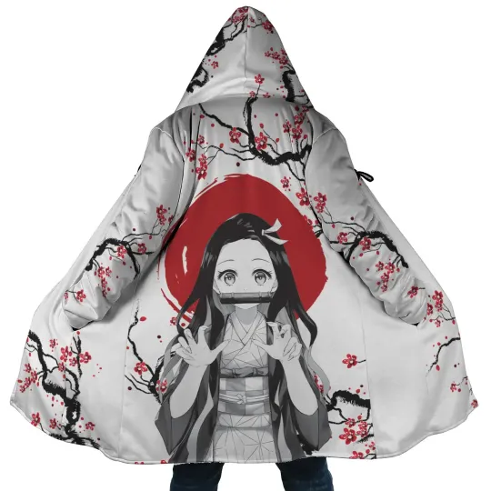 neko Kamado Cherry Blossom demon Dream Cloak Coat
